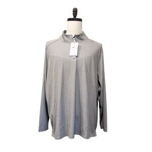 NWT $115 Nike Dri-FIT ADV Vapor 1/4 Zip Golf Pullover Gray Men’s XXL